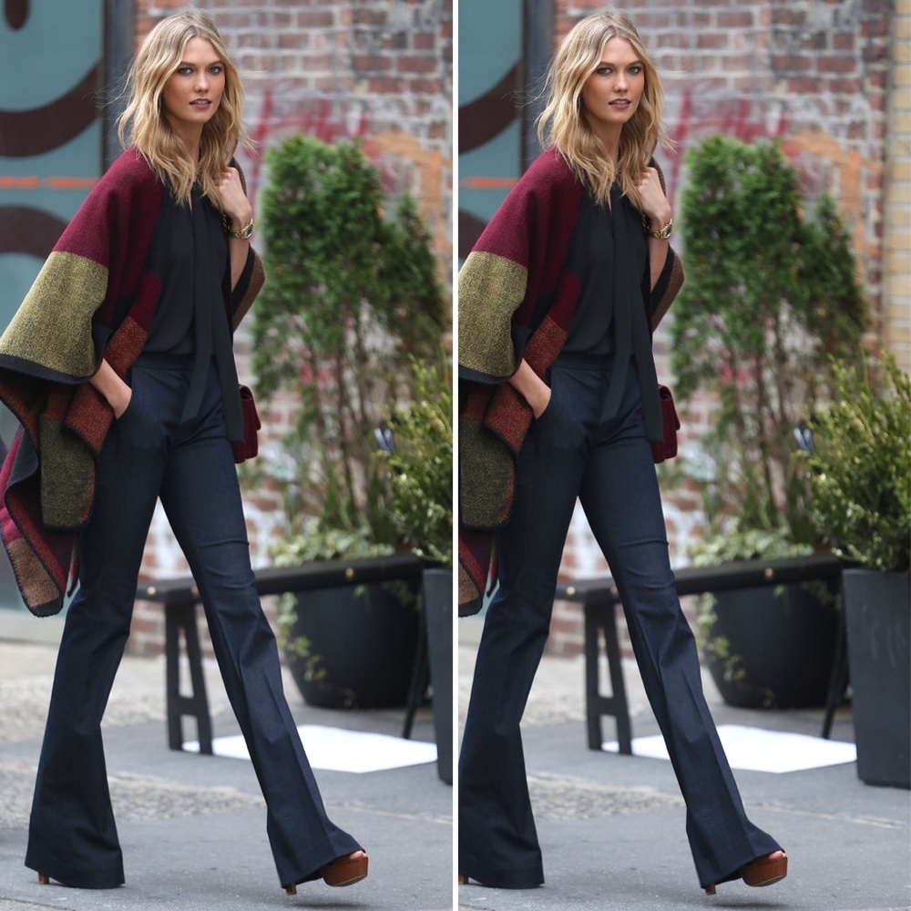 Womens flare denim. Made in America. Celebrity favorite.